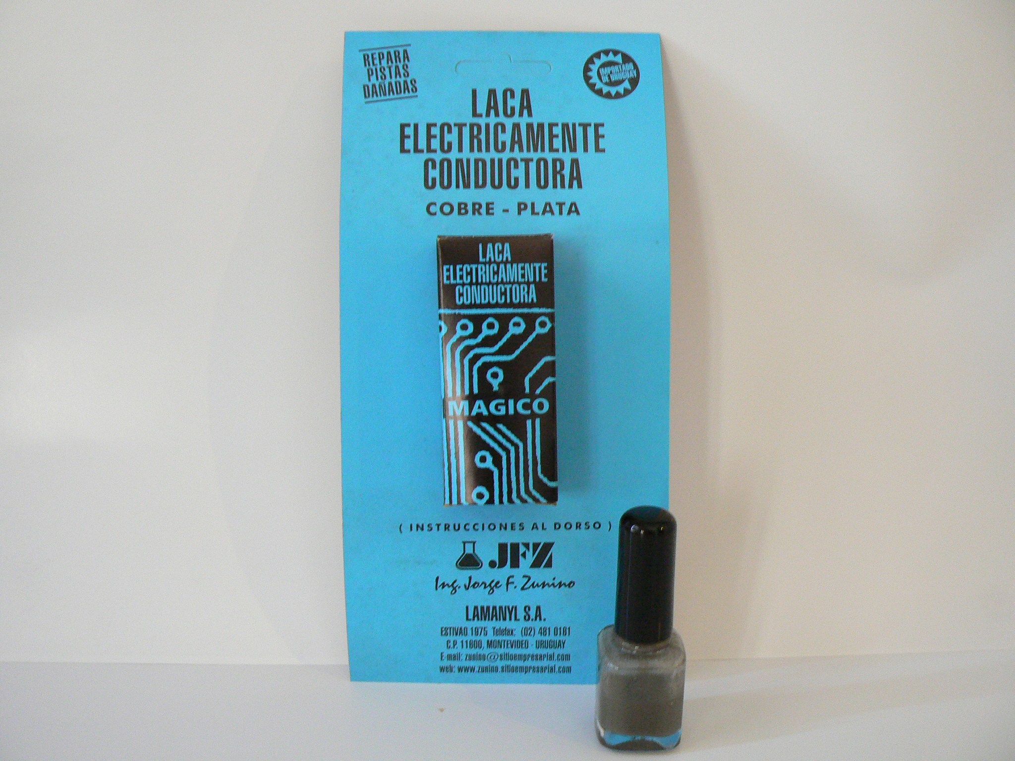 Laca eléctricamente conductora