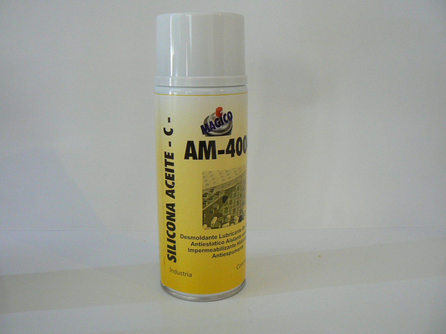 Silicona (di-metil poli-siloxanos), Aceite visc 350cst, Esp C - propelente Inflamable, sin Solvente 